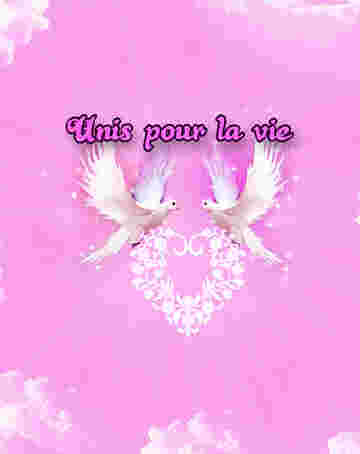 Colombes unis pour la vie