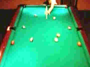 Un coup de maitre au billard