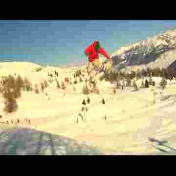 J.J Roux un des légendes du snowboard Freestyle