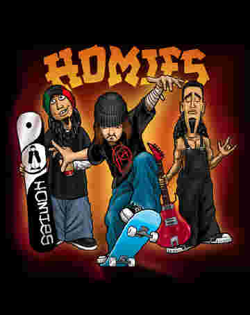 Homies: Tony Boy, Hardrock and Metalhead dans la place