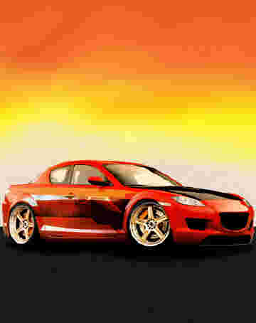 Voiture course tuning