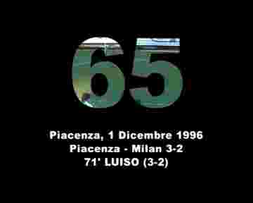 Piacenza vs Milan AC : Coup double de Luiso qui envoie le ballon directement dans les filets