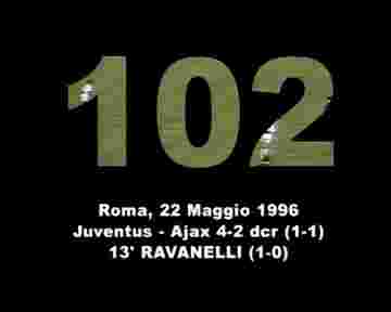 Jeventus vs Ajax : Ravanelli marque tout en esquivant le gardien de but