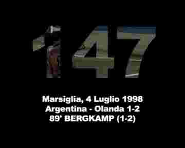 Marseille vs Olande : Bergkamp évite le gardien de but et offre un point à son équipe