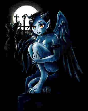 Diablesse au regard brulant