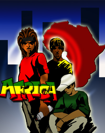 Bande taggeurs Africa reggae