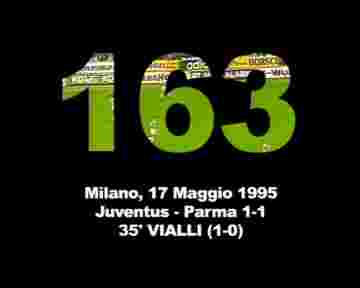 Juventus vs Parme : Vialli récupère la ballon, tire directement et c'est le but!