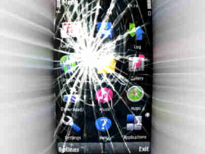 Casse ton écran de mobile et bluffe tes potes