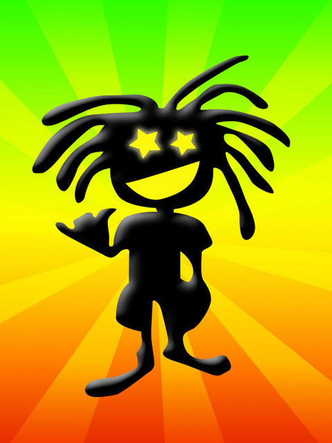 Rasta yeux étoilés