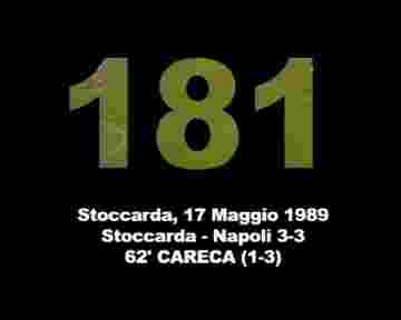 Stuttgart vs Napoli : Maradona fait une passe à Careca qui marque le but!